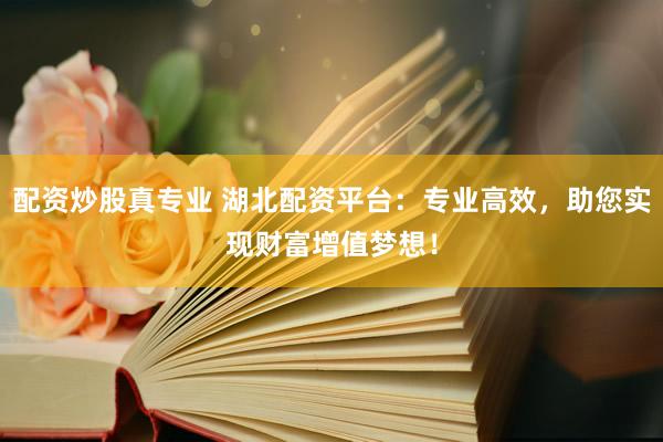 配资炒股真专业 湖北配资平台：专业高效，助您实现财富增值梦想！